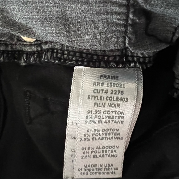 Frame Distressed Le Skinny De Jeanne - Picture 10 of 11